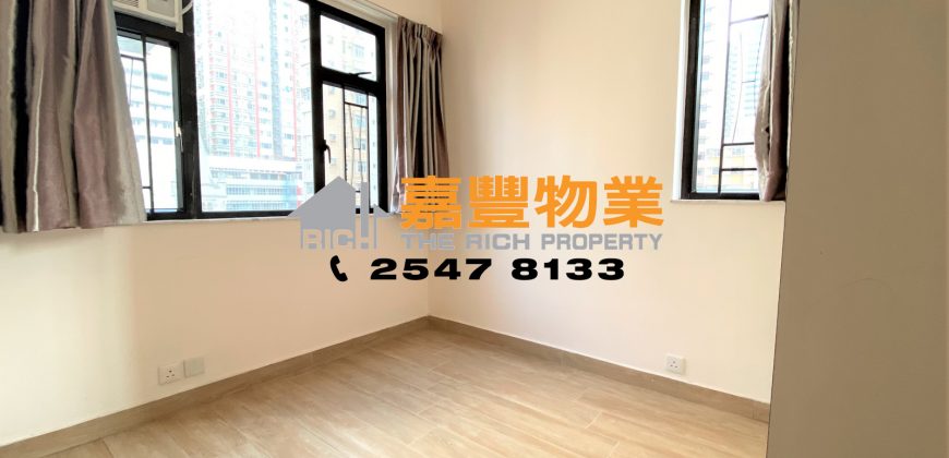 Hang Fai Building – 3 Bedrooms with spacious living room